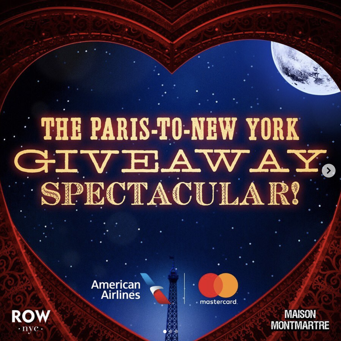 Paris contest giveaway